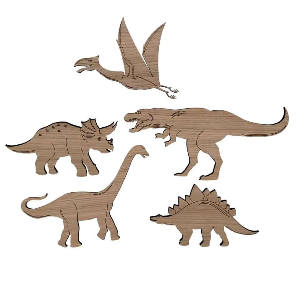 Dinosaurer (sæt el. enkeltvis)
